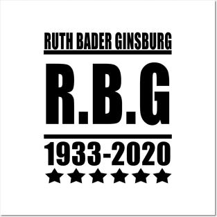 ruth bader ginsburg Posters and Art